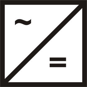 Umrichter 75 x 75 / 4 mm